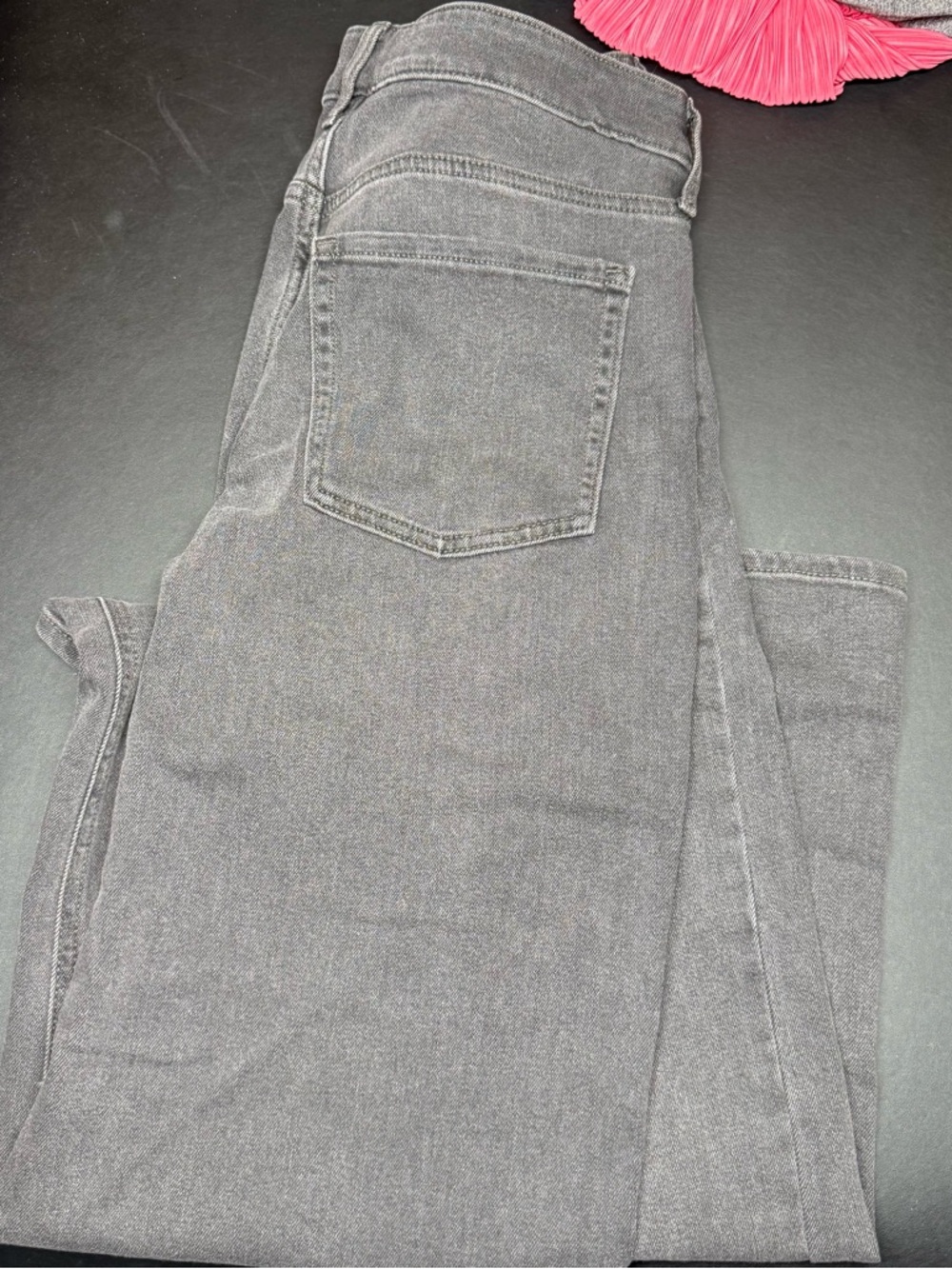 Old Navy Men's Slim Straight Gray Stretch Jeans
